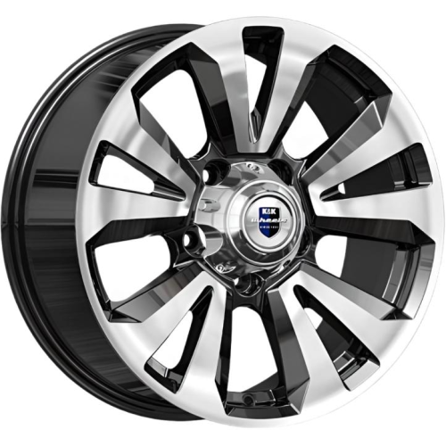 Диски K&K Ла-Пас 8x18 5*139.7 ET0 DIA108.6 Алмаз черный Литой купить с бесплатной доставкой в пункты выдачи в Петербурге